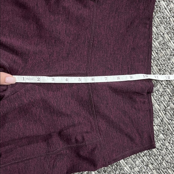 Aerie | Burgundy Leggings With Pockets - Picture 8 of 12